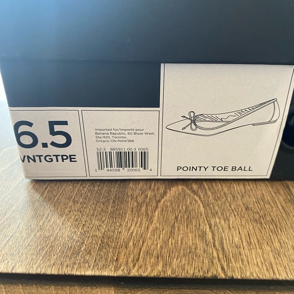 Banana Republic Pointy Toe Ball Shoes 6.5 Women’s - Picture 4 of 7